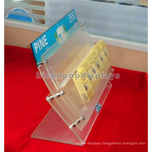 Creative Tobacco Retail Shop Custom Stylish Acrylic Countertop Cigartte Display Units For Sale